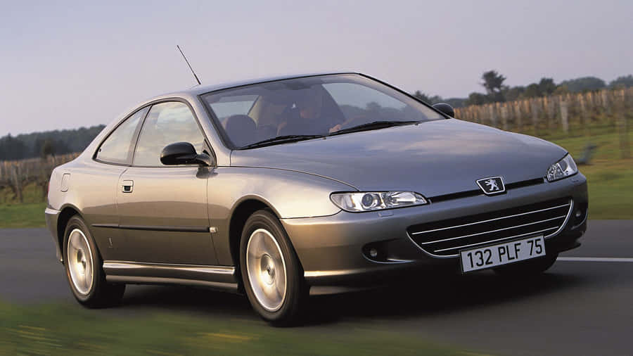 Elegance In Motion- Peugeot 406 Wallpaper