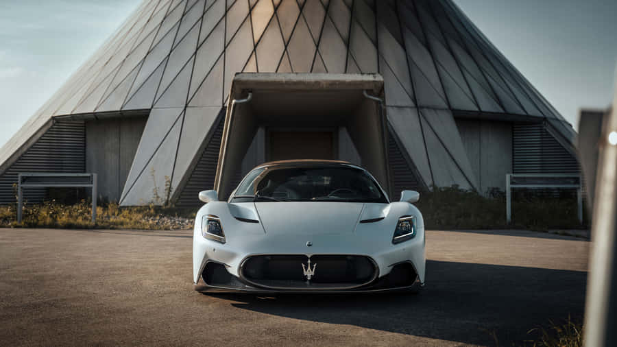 Elegance In Motion - The Maserati Mc20 Wallpaper