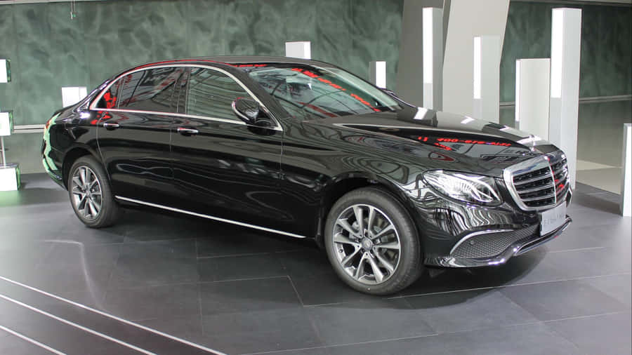 Elegance On Wheels - Mercedes Benz Car Wallpaper
