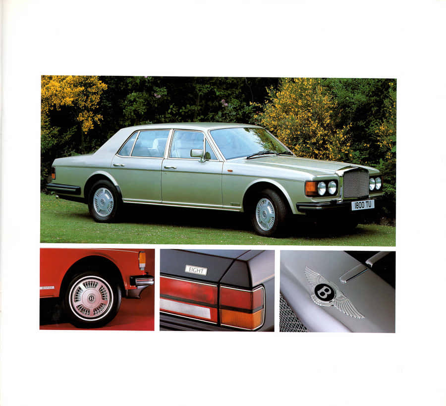 Elegant Bentley Eight In Classic Design Wallpaper