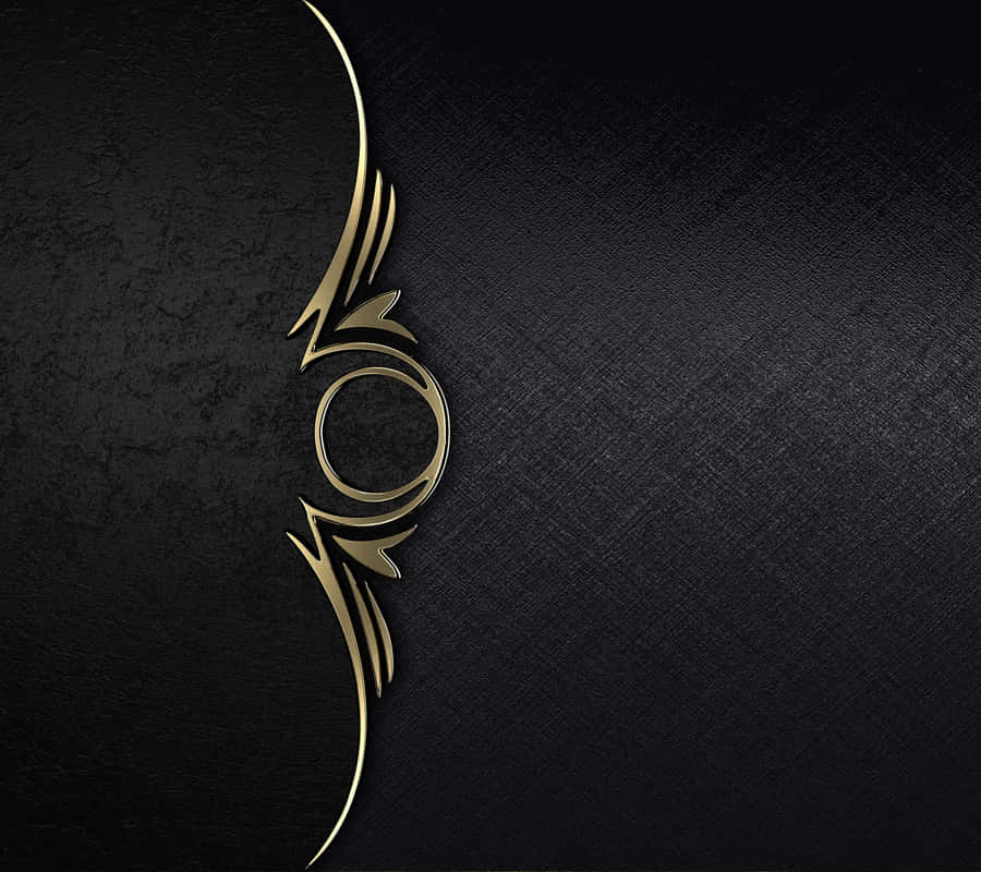 Elegant Black Gold Wallpaper