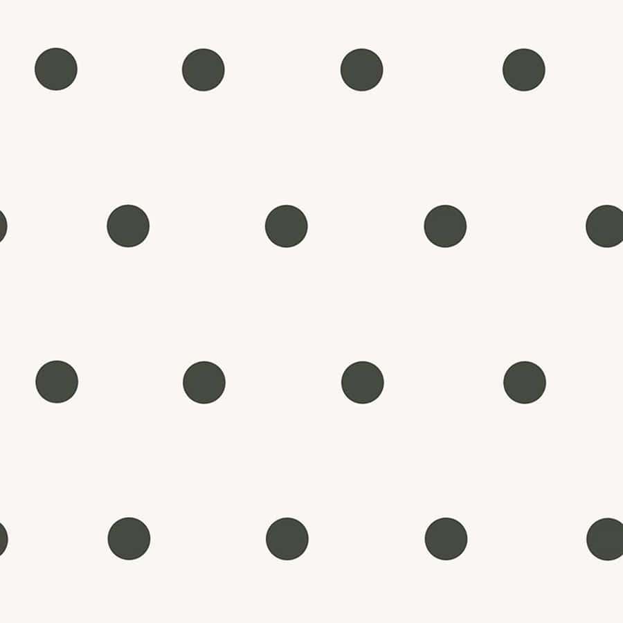 Elegant Black Polka Dot Wallpaper Wallpaper