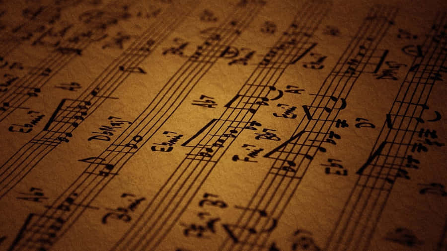 Elegant Classical Music Performance At The Concert Hall Wallpaper