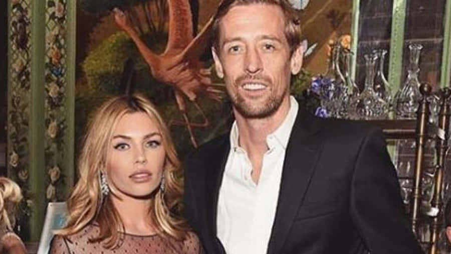 Elegant Coupleat Event Wallpaper