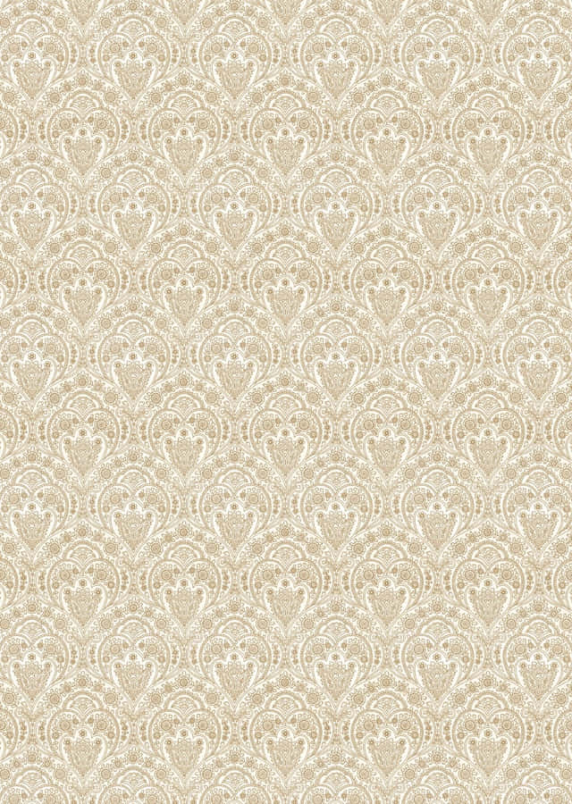 Elegant Damask Pattern Texture Wallpaper