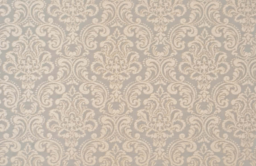 Elegant Damask Pattern Texture Wallpaper