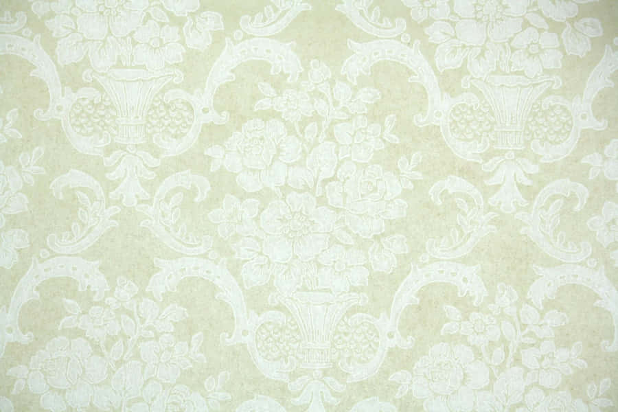 Elegant Damask Pattern Texture Wallpaper