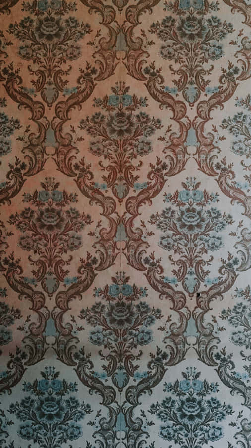Elegant Damask Wallpaper Pattern Wallpaper