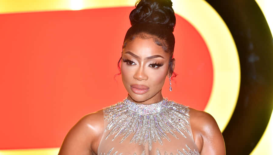 Elegant Event Portrait Stunna Girl Wallpaper