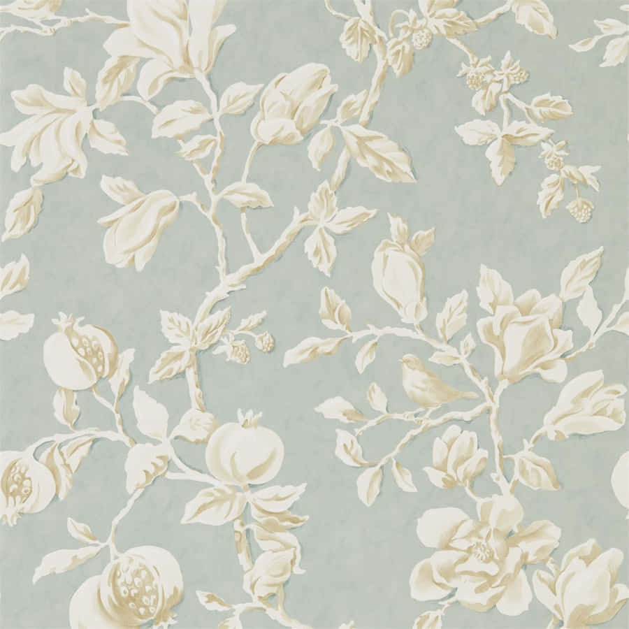 Elegant Floral Pattern Wallpaper Wallpaper
