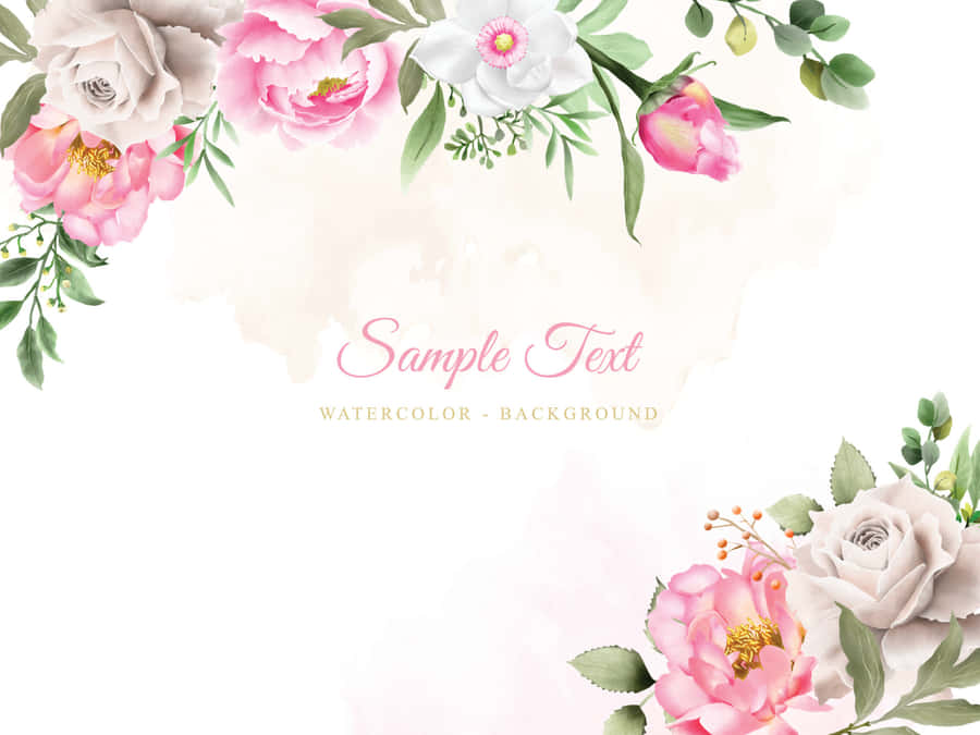 Elegant Floral Wallpaper Wallpaper