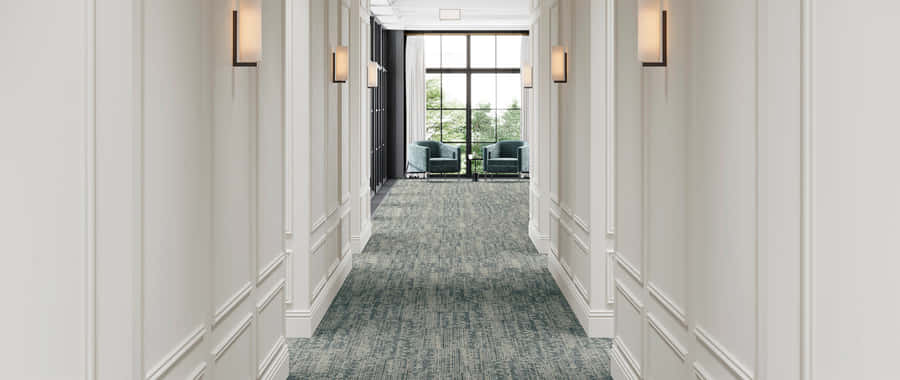 Elegant Hotel Corridor Carpet Texture Wallpaper