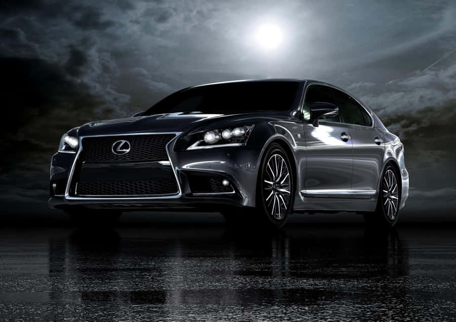 Elegant Lexus Ls 500 Captured In High Resolution Wallpaper