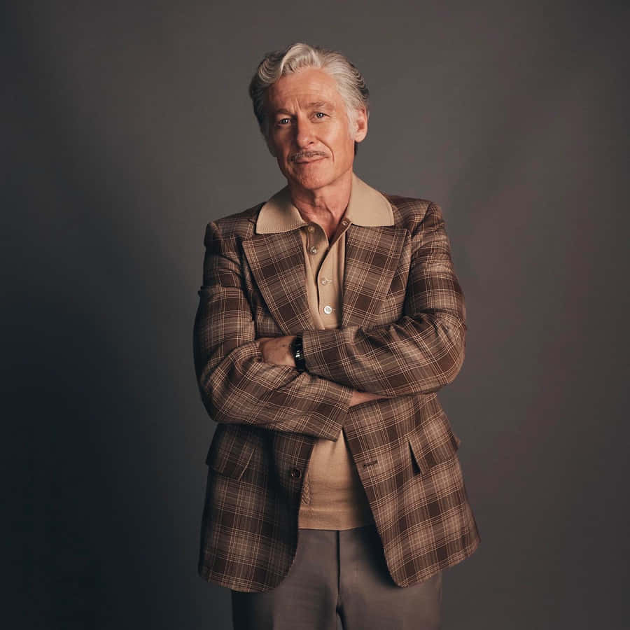 Elegant Manin Plaid Jacket Wallpaper