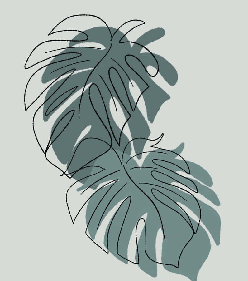 Elegant Minimalist Painting Wallpaper