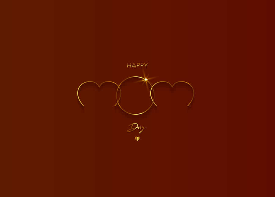 Elegant Mothers Day Greeting Wallpaper