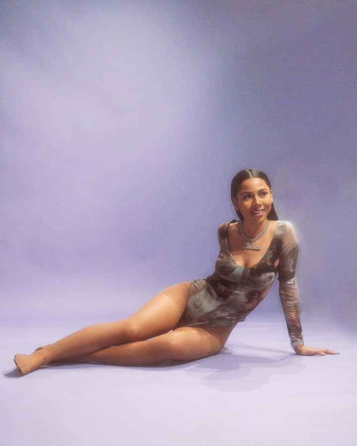 Elegant Posein Purple Haze Wallpaper