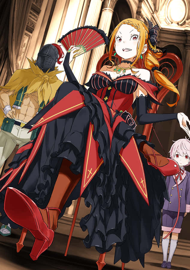 Elegant Priscilla Barielle From Re:zero Wallpaper