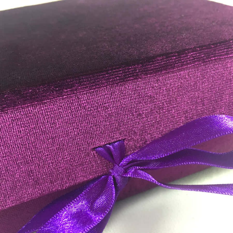 Elegant Purple Velvet Texture Wallpaper