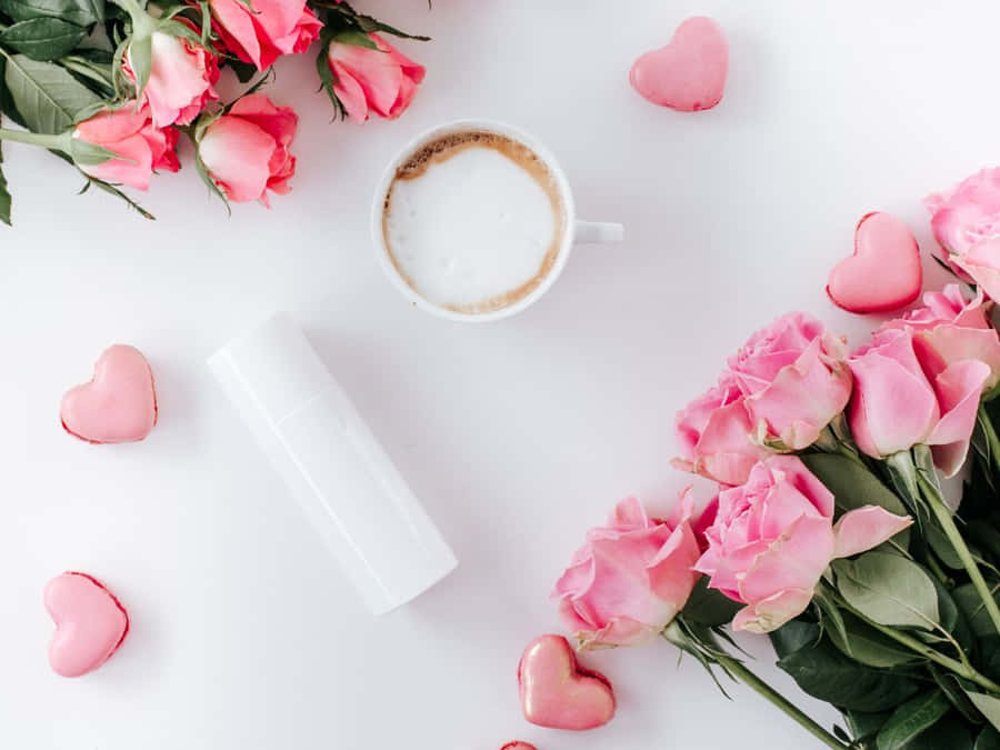 Elegant Red Rose Wallpaper