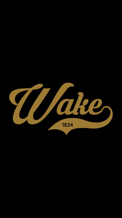 Elegant Wake Logo1834 Wallpaper