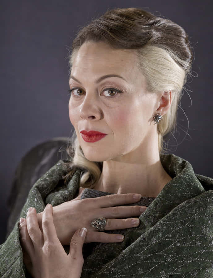 Elegant Witch Portrait Wallpaper