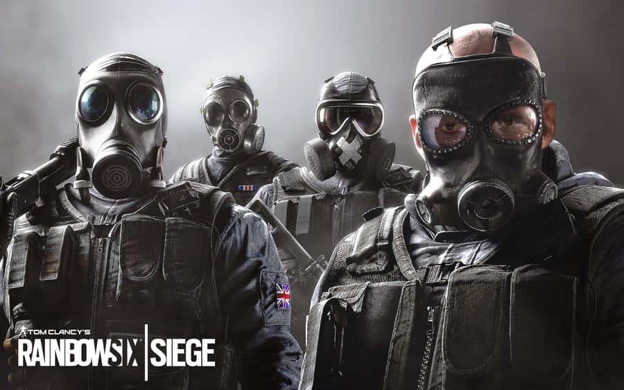 Elite Rainbow Six Siege Operators Ready For Action Wallpaper