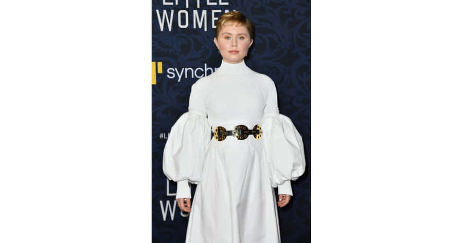 Eliza Scanlen White Dress Event Wallpaper