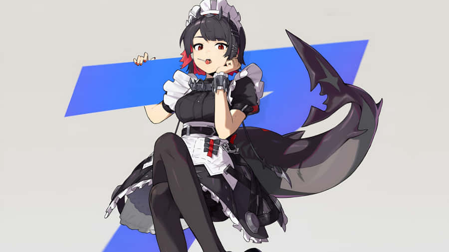 Ellen Joe Anime Character Wallpaper