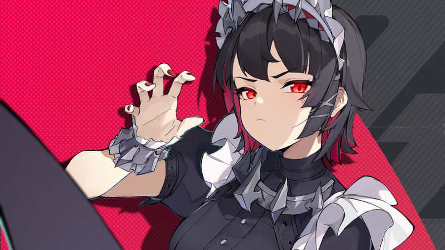 Ellen Joe Anime Maid Character Wallpaper