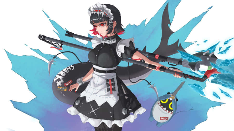 Ellen Joe Cyber Maid Wallpaper