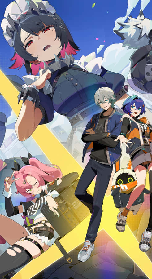 Ellen Joe Genshin Impact Characters Wallpaper