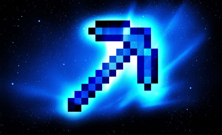 Embark On Adventurous Battles With Epic Minecraft Weapons Wallpaper