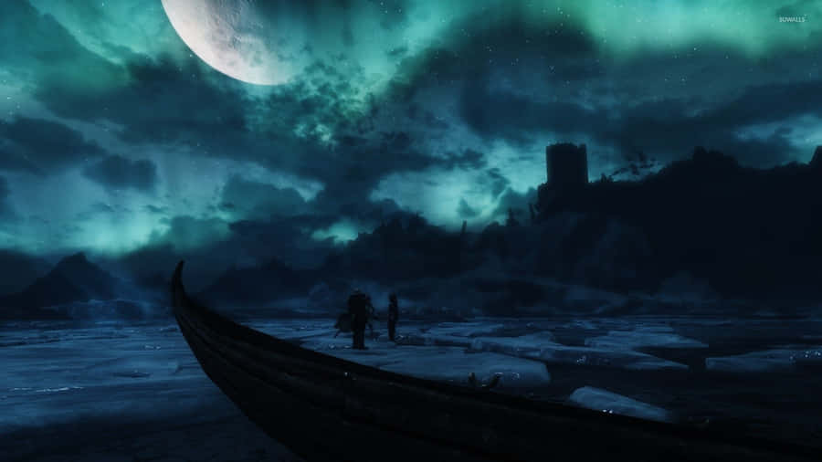 Embark On An Epic Adventure With Best Skyrim Wallpaper