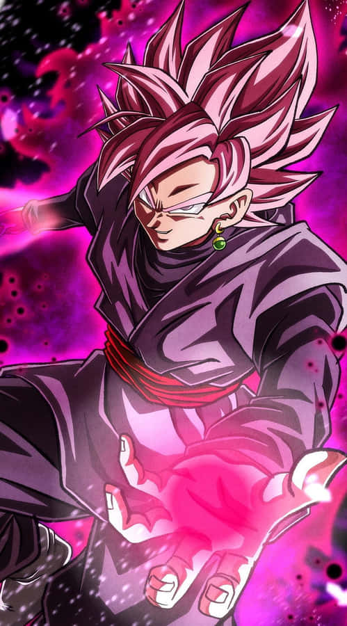 Embark On An Epic Adventure With Goku Black Supreme Wallpaper