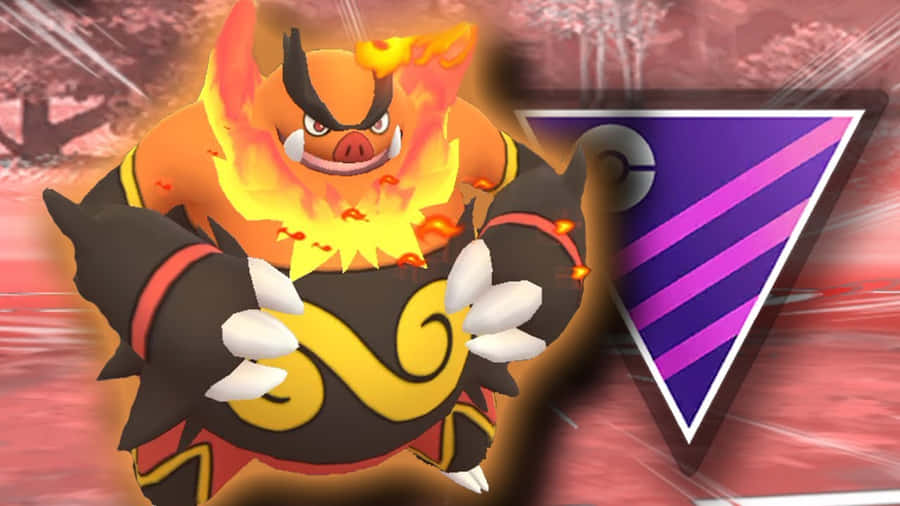 Emboar The Mega Fire Pig Wallpaper