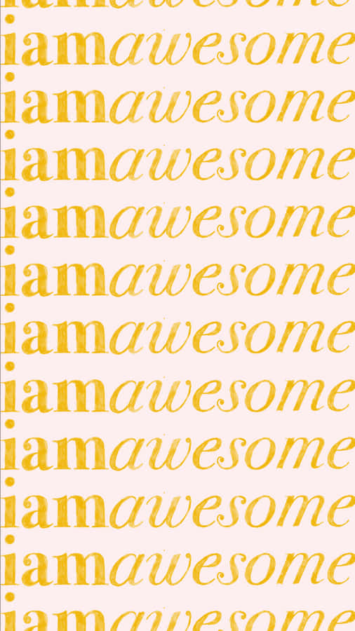 Embrace Self-love With This Inspirational Wallpaper Wallpaper