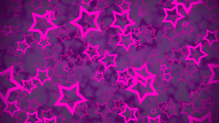 Embrace The Beauty Of The Purple Star Wallpaper