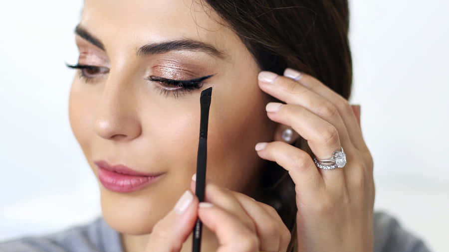 Embrace The Colors Of Spring With Fresh And Vibrant Makeup! Wallpaper