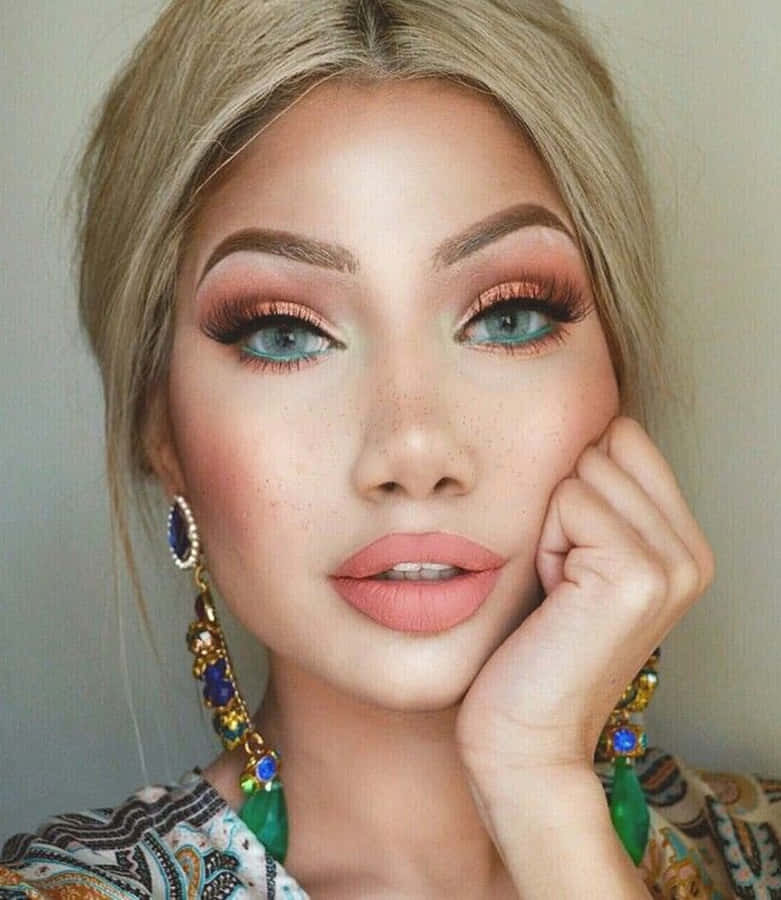 Embrace The Colors Of Spring With Refreshing Makeup Ideas Wallpaper