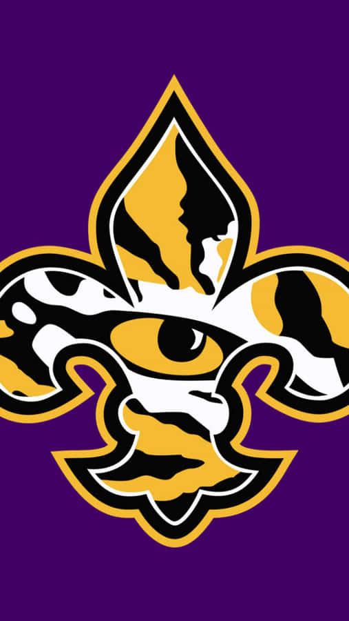 Embrace The Power Of Lsu With This Memorabilia Wallpaper