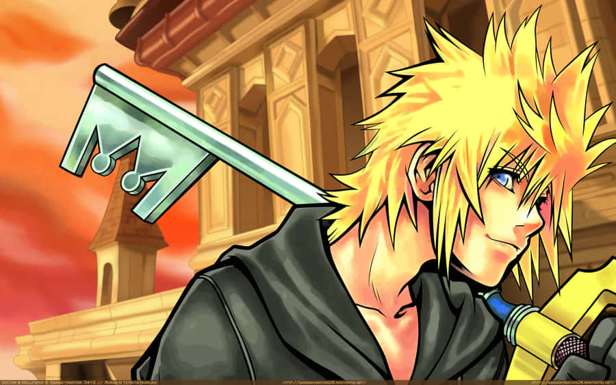 Embrace The Power Of Roxas Wallpaper
