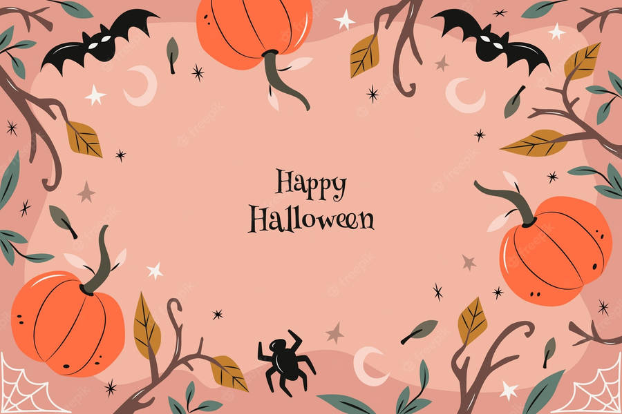 Embrace The Spirit Of Halloween This Spooky Season And Spread Some Joy Wallpaper