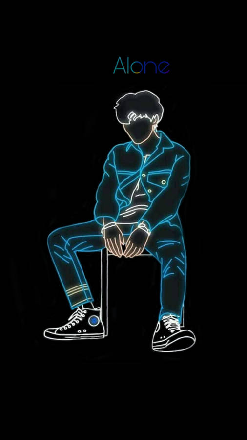 Embracing Solitude In Single Life Wallpaper