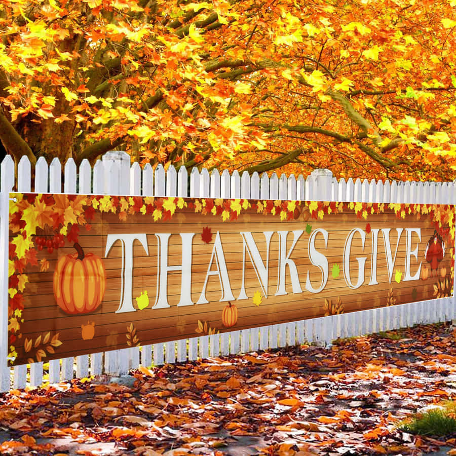 Embracing The Beauty Of First Day Of Fall Wallpaper