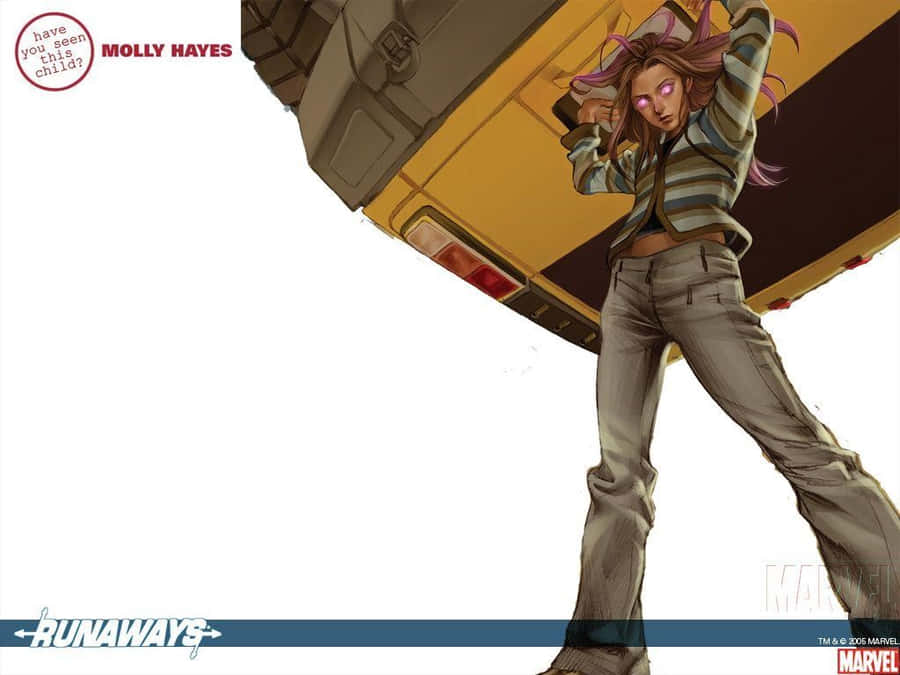 Embracing Their Powers - The Runaways Team Together! Wallpaper