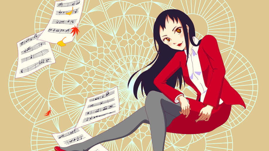 Emi Igawa Anime Character Music Background Wallpaper
