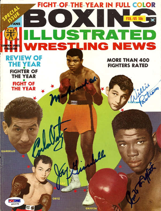 Emile Griffith Cover Boxing Illustrated Wallpaper