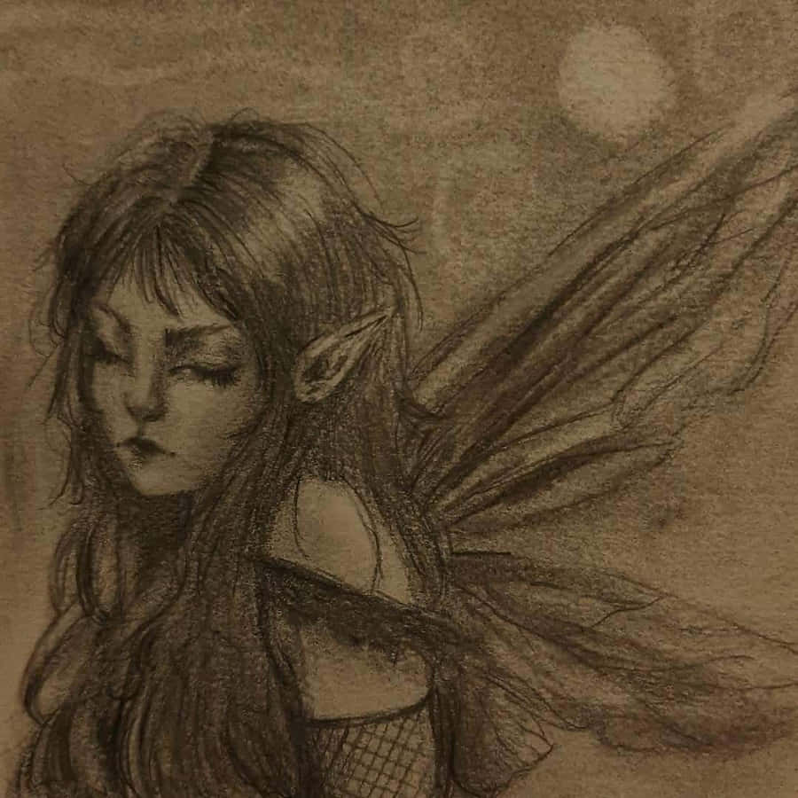 Emo Fairy Sketch Pfp Ideas Wallpaper