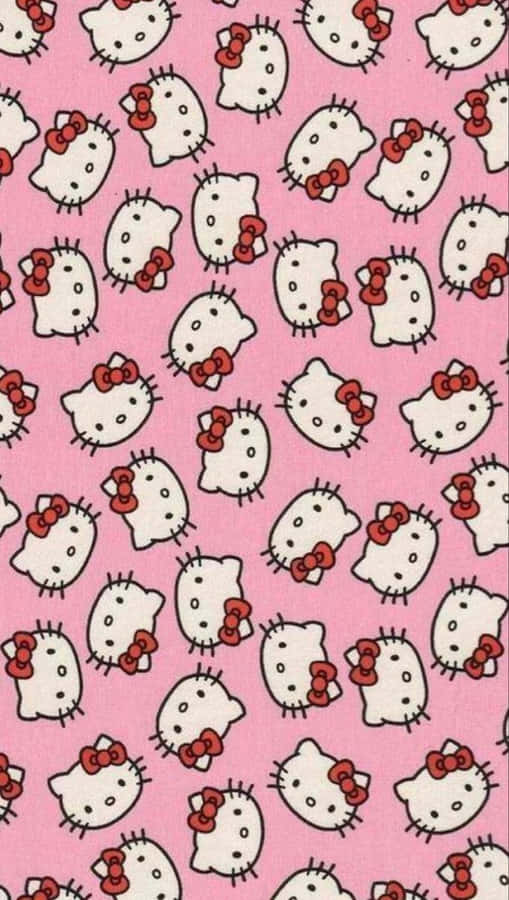 Emo Hello Kitty Expressing A Unique Personality Wallpaper
